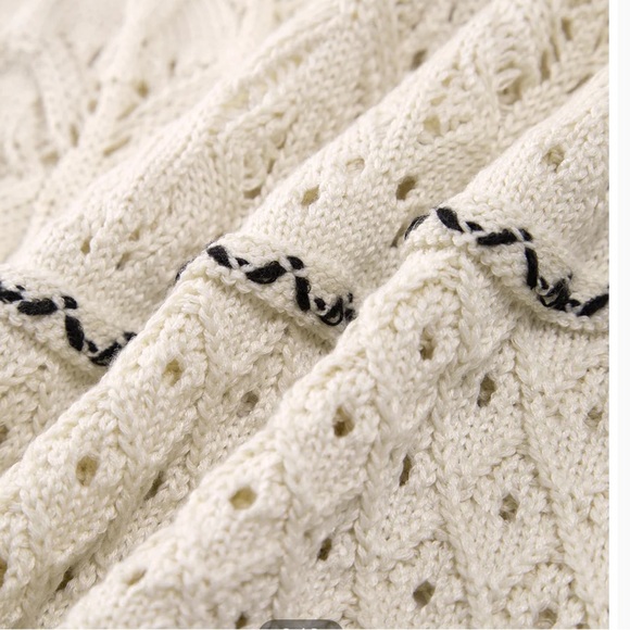 Paros Crochet Eyelet See
Through Midi Dress - Picture 3 of 3